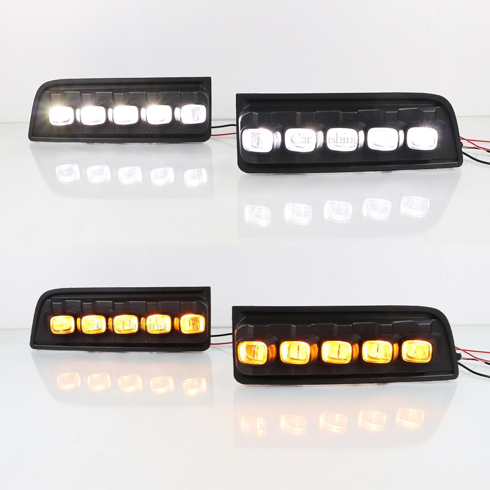 

1 комплект для Toyota 4 Runner 4Runner 2010 2011 2012 2013 Автомобильные противотуманные фары DRL последовательный указатель поворота светодиодные дневные ходовые огни