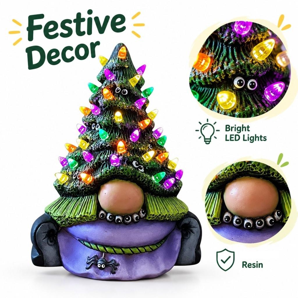 Magical Gnome Tree Ornament