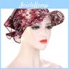 Outdoor Summer Tiedye Cotton Headscarf With Sun Protection And Windproof Features For Women