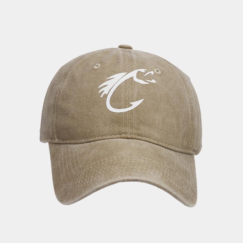 New Washed and Old Personalized Printed Baseball Cap Men's Fashion Versatile Cap Women's Tide Outdoor Sunscreen Visor