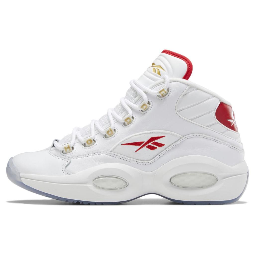 Reebok Otázka Mid Dr. J Unisex Tenisky Bílá Obuv-Bílá Vektorová-Červená GX0230