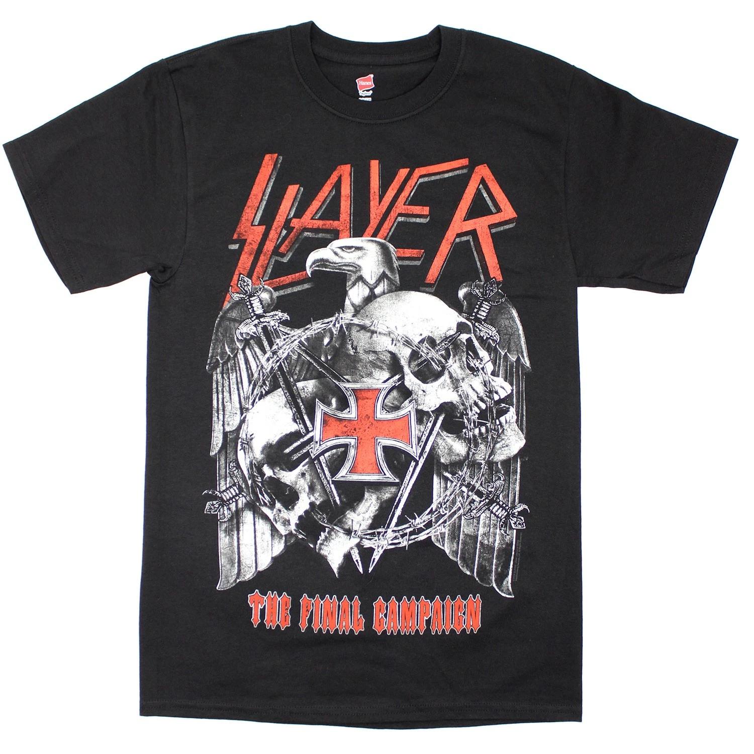 Men s Slayer Final World Tour 2019 T-shirt Small black XXXL