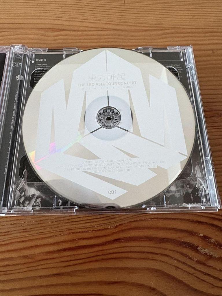 [USED] TVXQ THE 3RD ASIA TOUR CONCERT CD