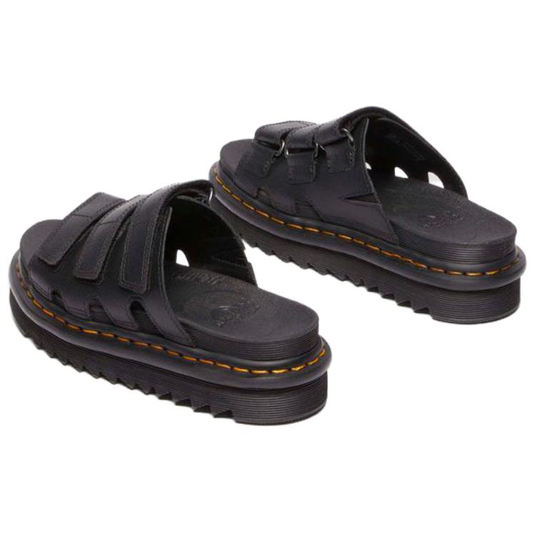 Dr. Martens Casual Versatile Anti-Wear Slide Sandals Women Footwear Black 40522001