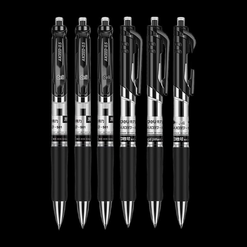 Deli S01 Ret retractable gel pen