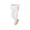 MLB Boston Red Sox Solid Color Casual Drawstring Mid-Waist Knit Joggers Unisex Bottoms Cream 3AWPM9141-WPM91