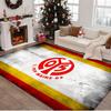 1PC rug Mainz Football Crest Carpet, Chair Rug,Area Rug for Office Bedroom living rooms bedroom, Doormat decor Christmas fan gifts