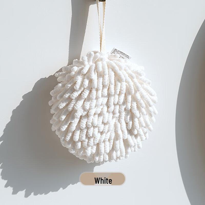 Chenille Hanging Hand Towel Ball