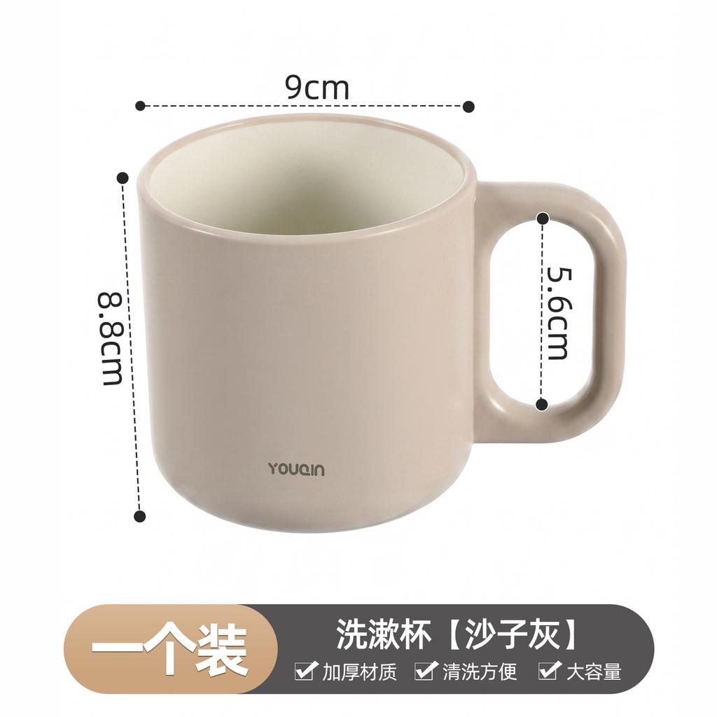 Didelės vertės makaronų puodelis poros burnos skalavimo puodelis buitinis apsaugotas nuo kritimo prausimosi puodelis biuro kavos puodelis paprastas
