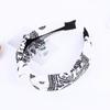 Bohemian Style Wide Knotted Fabric Headband for Women
