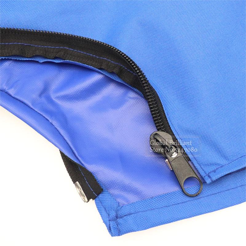 600D 3/4 BOW Bimini Top Boot Cover No Frame Yacht mit Reißverschluss Winter Schnee Sonnenschirm Staubdicht Wasserdicht Cover Marine Zubehör