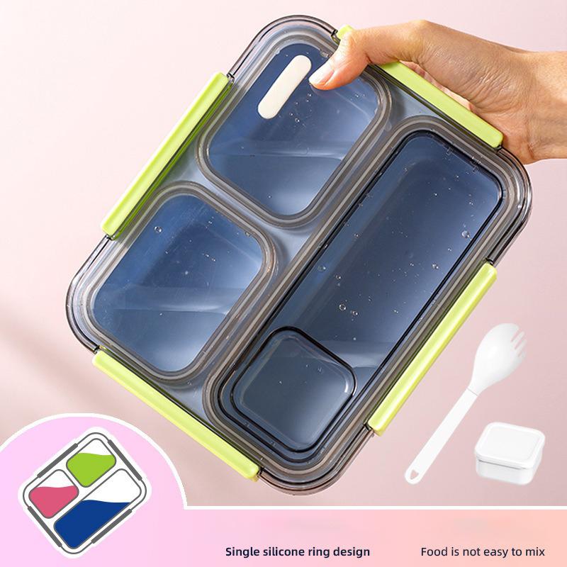 1200ml Lunch Box for Students Office Heat-resistant Bento Box Bring Tableware Office Worker Picnic Bento Food Storage Containers