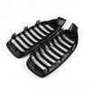 Front Pair For BMW Kidney Grille F32 F33 F36 F82 F83 2014-2020 Color:Glossy Black