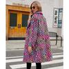 Fashion Casual Square Collar Long Coat Autumn and Winter