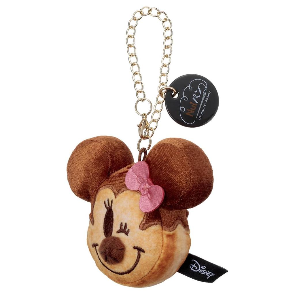 Takara Tomy Arts Disney Character Nui Pan Chain Strap Mascot Donut Minnie Mouse (TAKARATOMY A.R.T.S)