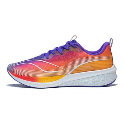 Li Ning Red Rabbit 6 Pro High Rebound Racing Sneakers Lightweight Shock Absorption Low Top Running Shoes Men Sneakers Purple ARMT013-15