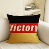 A-All Countries Unite For Victory Cushion Cover Natural Linen Pillowcase Set, All-In-One Decor For Sofa, Bedroom & Chair