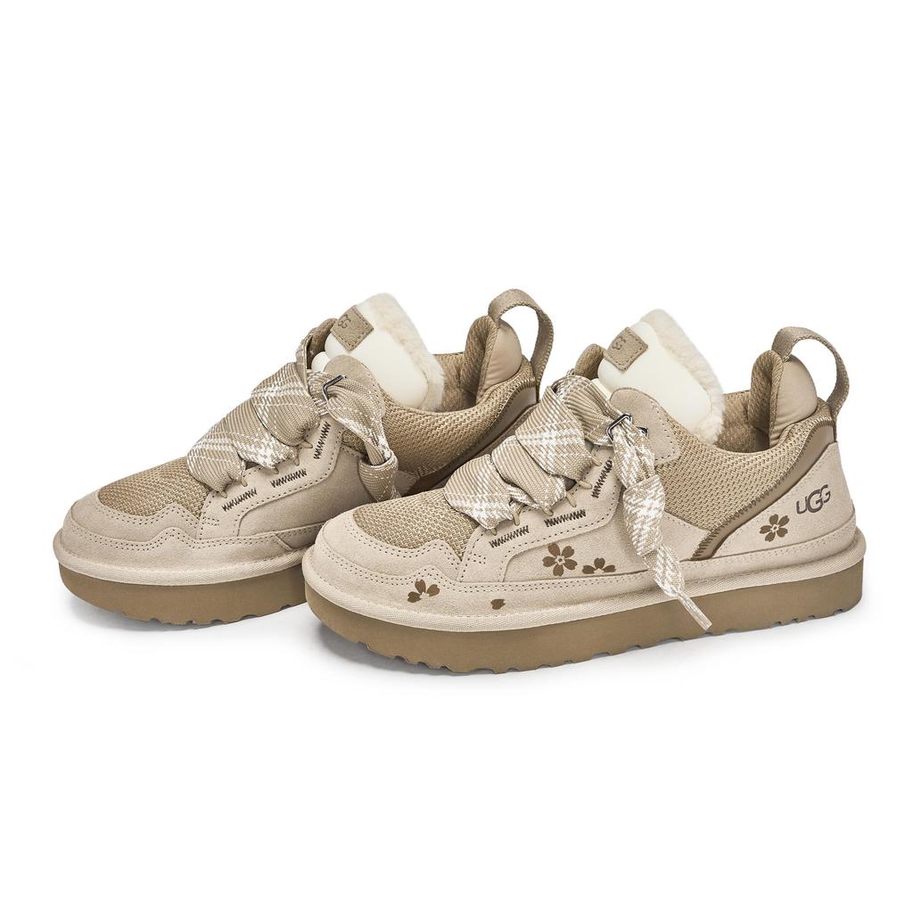 UGG 811 Manufacturing, Not Flower Thermal Low top Skateboard Shoes Women's Brown 1144032-SAN(Team80-)