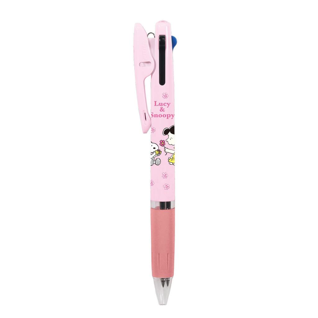 BSS Snoopy Ballpoint Pen Jetstream Pink ES401C 3-Color 0.5