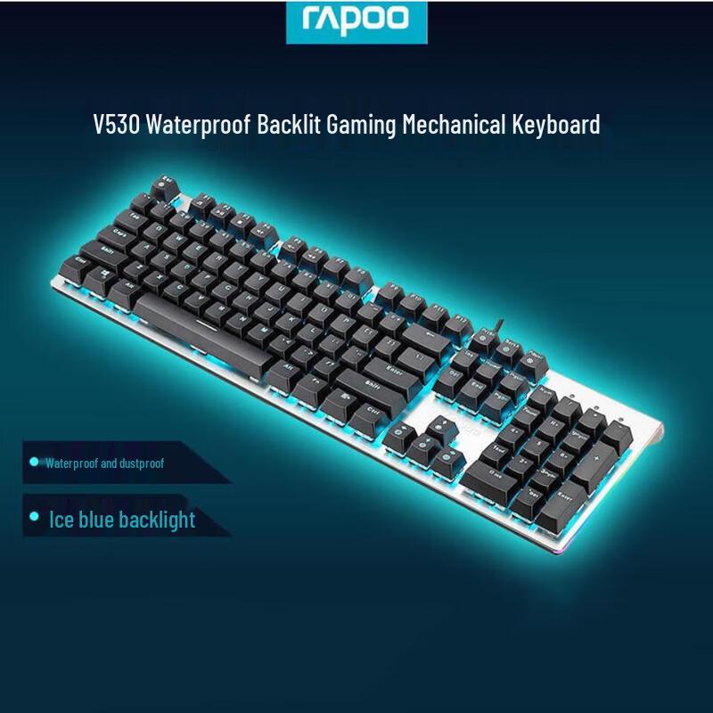 Rapoo V530 RGB Wired Mechanical Gaming Keyboard