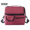 Portable Mommy Bag Insulated Double Layer Lunch with Shoulder Strap, Durable Oxford Cloth Large Outdoor Meal Prep Capacity Container, Leakproof