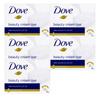 Dove Beauty Bar White Soap 90g, 5 Pieces