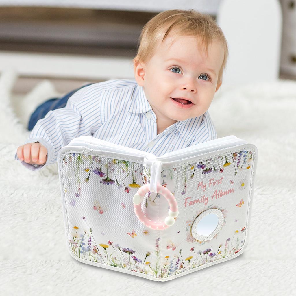 Baby Fotoalbum Erstes Jahr Baby Fotoalbum Wachstum Babys Alben Dusche Gast DIY Giraffe Fotoalbum mit Familienaufzeichnung