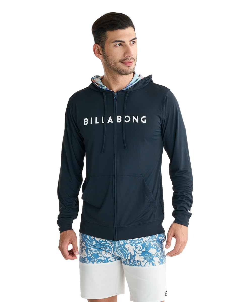 

Billabong Rashguard Rash Zip Hood Men s DNY