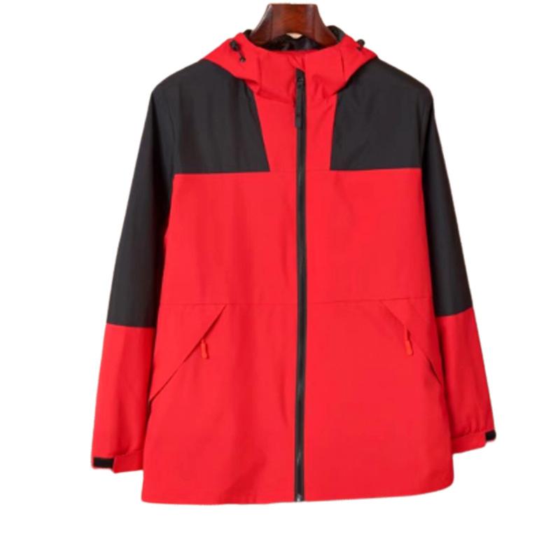 Spring and Autumn New Men's and Women's Same Hooded Loose Casual Jacket Jacket Windproof Jacket Tooling Jacket Men's