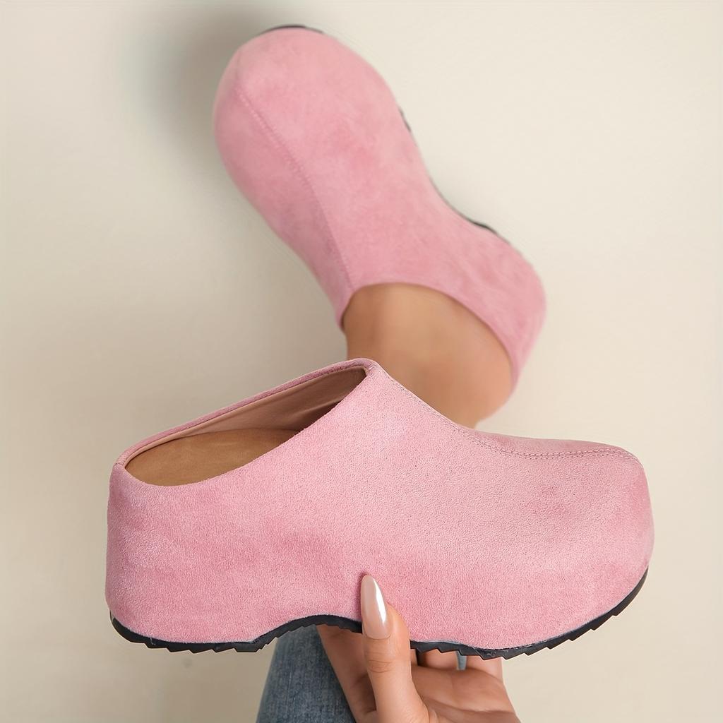 Damskie buty na platformie wsuwane na co dzień