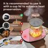 Coffee Mug Warmer for Desk with Auto Shut Off, Coffee Cup Warmer for Desk with Auto Shut Off, 3 Adjustable Temperature Settings & 8 Hours Auto