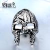 Beier New Store 316L Stainless Steel Ring High Quality Rome Halloween Party Punk Men Fashion Jewelry