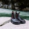 Luxury Retro Leather Shoes Men Chelsea Boots Casual Comfortable Unisex Ankle Boots British Style Men's Work Boots Big Size 35-46