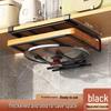 Portaoggetti da cucina senza foratura da appendere sotto il mobile per taglieri