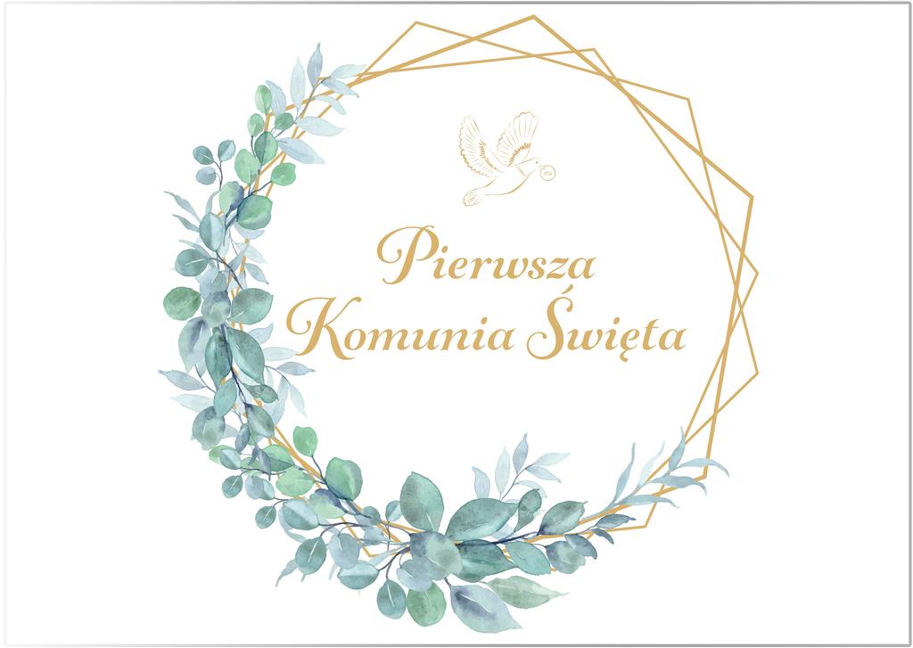 First Communion Poster Hexagon 60Cm X 42 1 Piece
