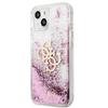 Guess Guhcp13Slg4Gpi iPhone 13 Mini 5,4Růžový/Pink Pevný obal 4G Velký tekutý třpyt