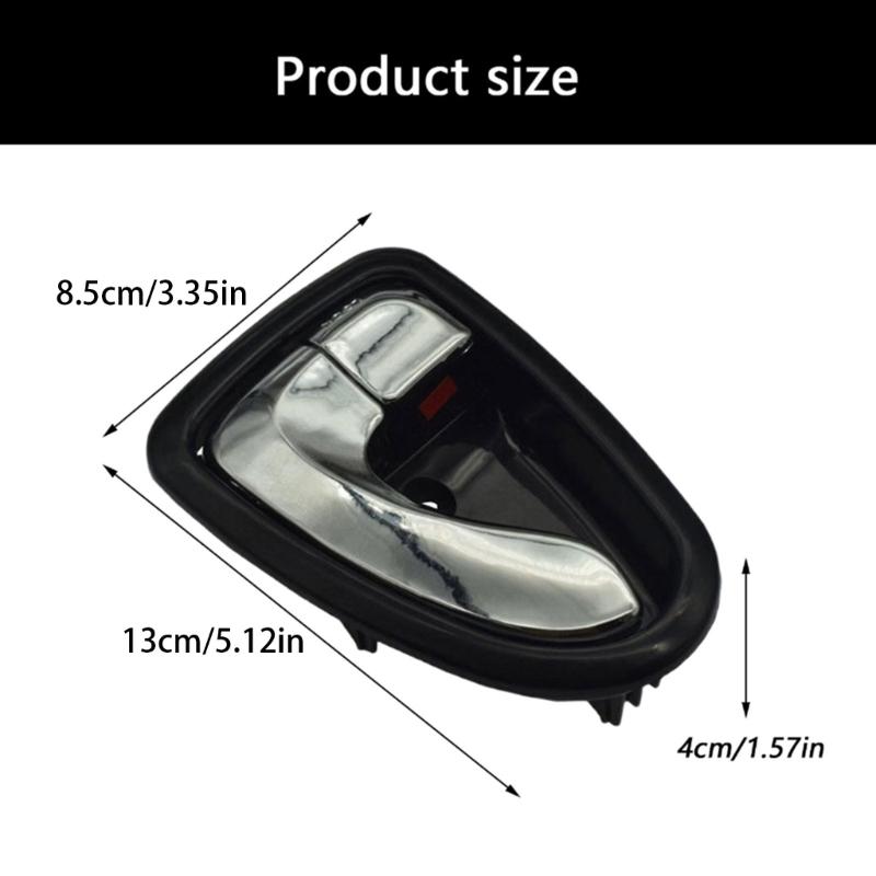 82620-25000 82610-25000 pour Verna 2000-2006 Poignée de Porte Intérieure Remplacement Poignée Intérieure Pièce Auto Installation Facile