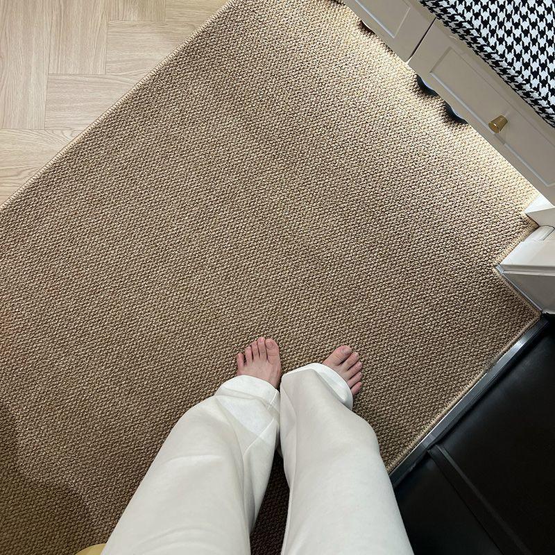 Entrance Door Mat Imitation Sisal Carpet Japanese-style Living Room Tea Room Bedroom Bedside Bay Window Cat Scratching Board Mat