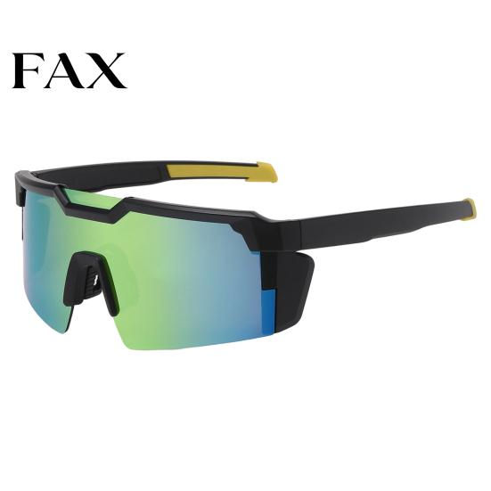 Wind Resistant Glasses UV Protection Cycling Glasses, Photochromic Polarized Transition Sports Sunglasses, Road Sunglasses Windproof Biking B