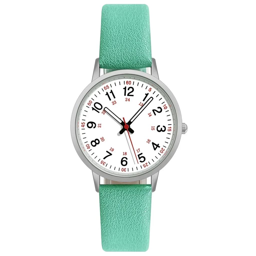 Fashion Luminous Women Watches Simple Leather Belt Quartz Wristwatch Ladies' Small Dial Clock Dress Wristwatches Montre Femme