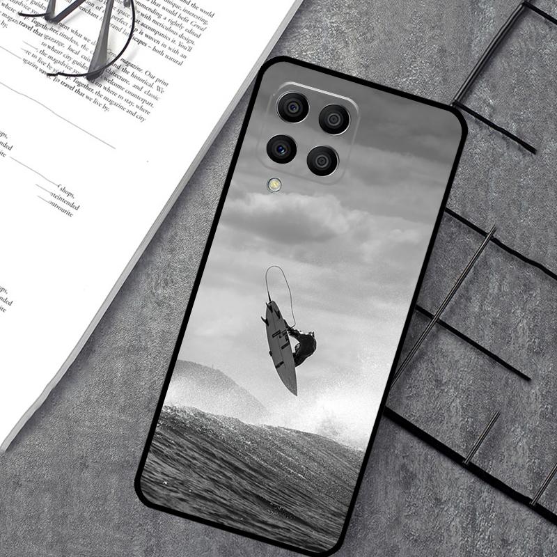 California Surfing Waves Case For Samsung Galaxy M35 M21 M12 M13 M14 M15 M06 M16 M36 M56 M31 M53 M32 M52 M55 M34 M54