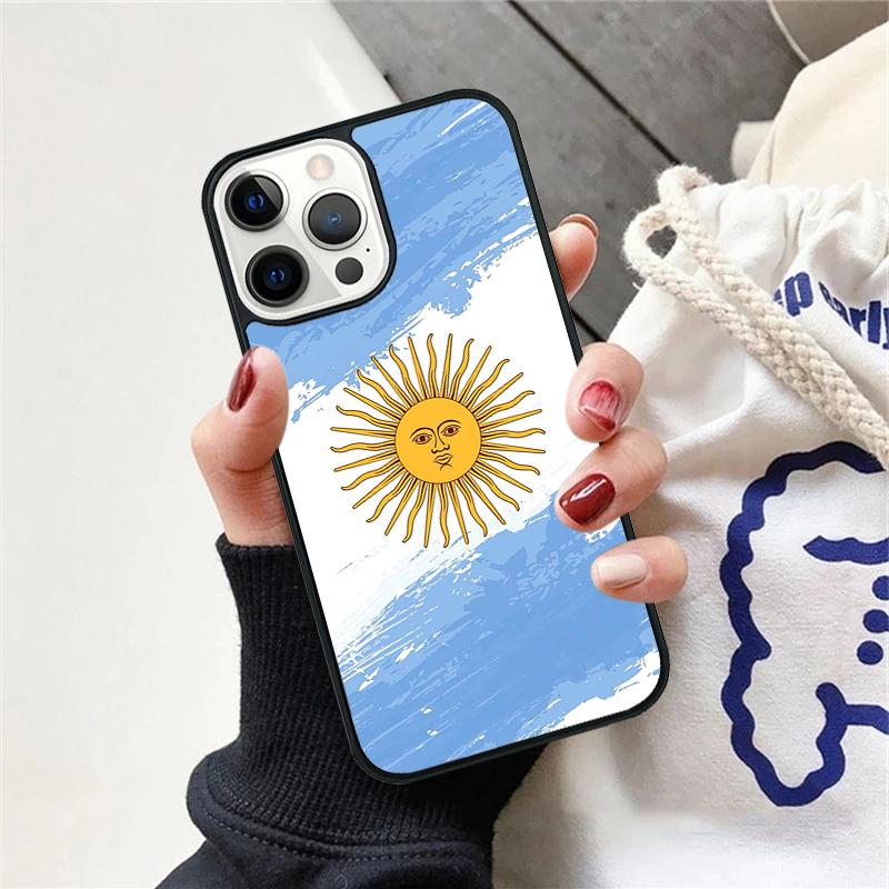 

Argentine National Flag Phone Case For iPhone 17 Air 15 16 Cover 11 13 14 Pro Max 12 Plus Max Fundas iPhone 13pro max