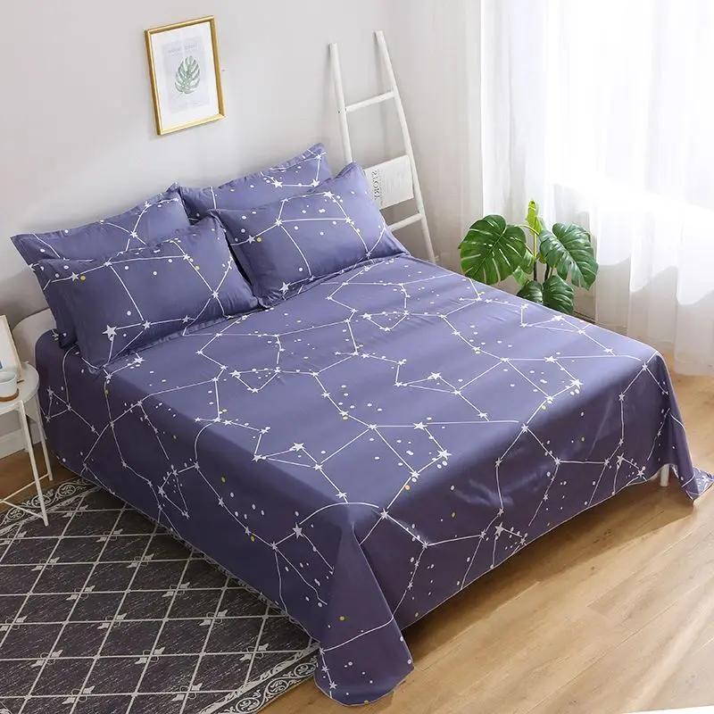Set di lenzuola bohémien - Cotone 400TC stile mediterraneo con tintura resistente allo sbiadimento per l'essenziale del dormitorio