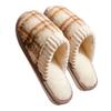 Cotton slippers women winter spring and autumn home use indoor warm non-slip home Cixi winter couple plush men