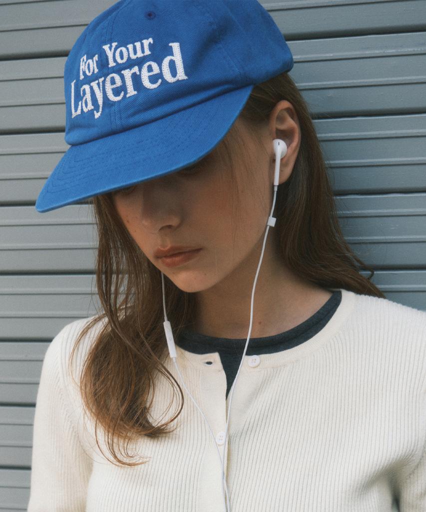 Wednesday Oasis For Woman For Your Layered Day Ball Cap_Blue(W25-Acc05)
