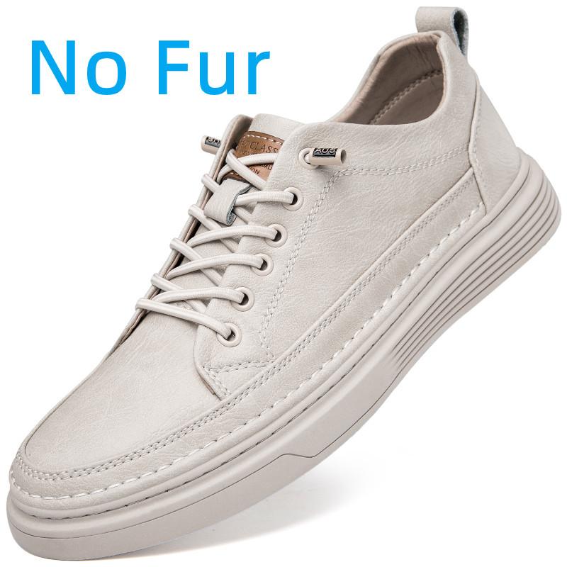 Fashion Genuine Leather Casual Shoes for Men Shoes Design Sneakers Male Comfortable Cow Leather All-match Comfortable Skate Shoes Man