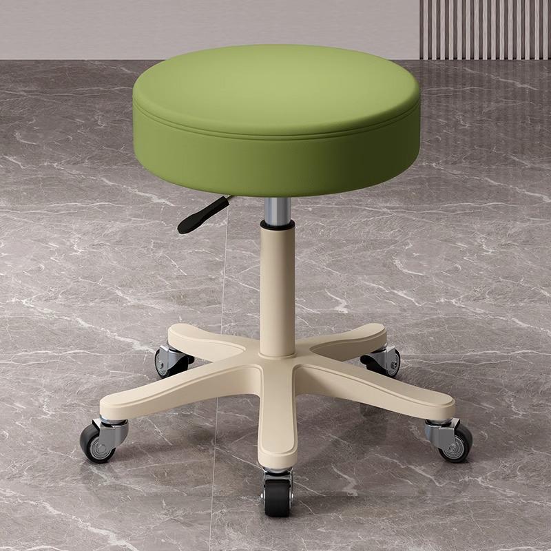 Beauty Salon Swivel Stool: Hairdresser, Nail Technician, Makeup Artist, Barber Wheeled Chair