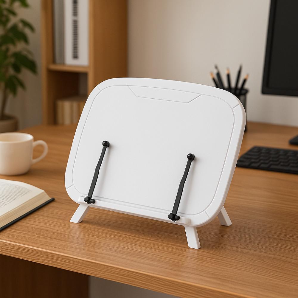 Foldable Book Holder Adjustable Tabletop Bookshelf Multi-Function Desktop Riser  Desktop