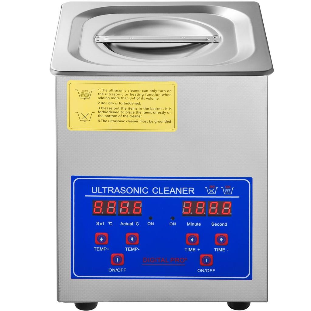 Ultrasonic Cleaner 1.3L Ultrasonic Cleaning Device with Heater Timer 60W