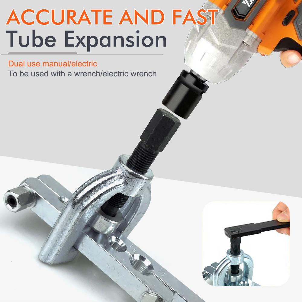 Copper Tube Flange Expander Copper Tube Aluminum Tube Double-Layer Horn Mouth Expander